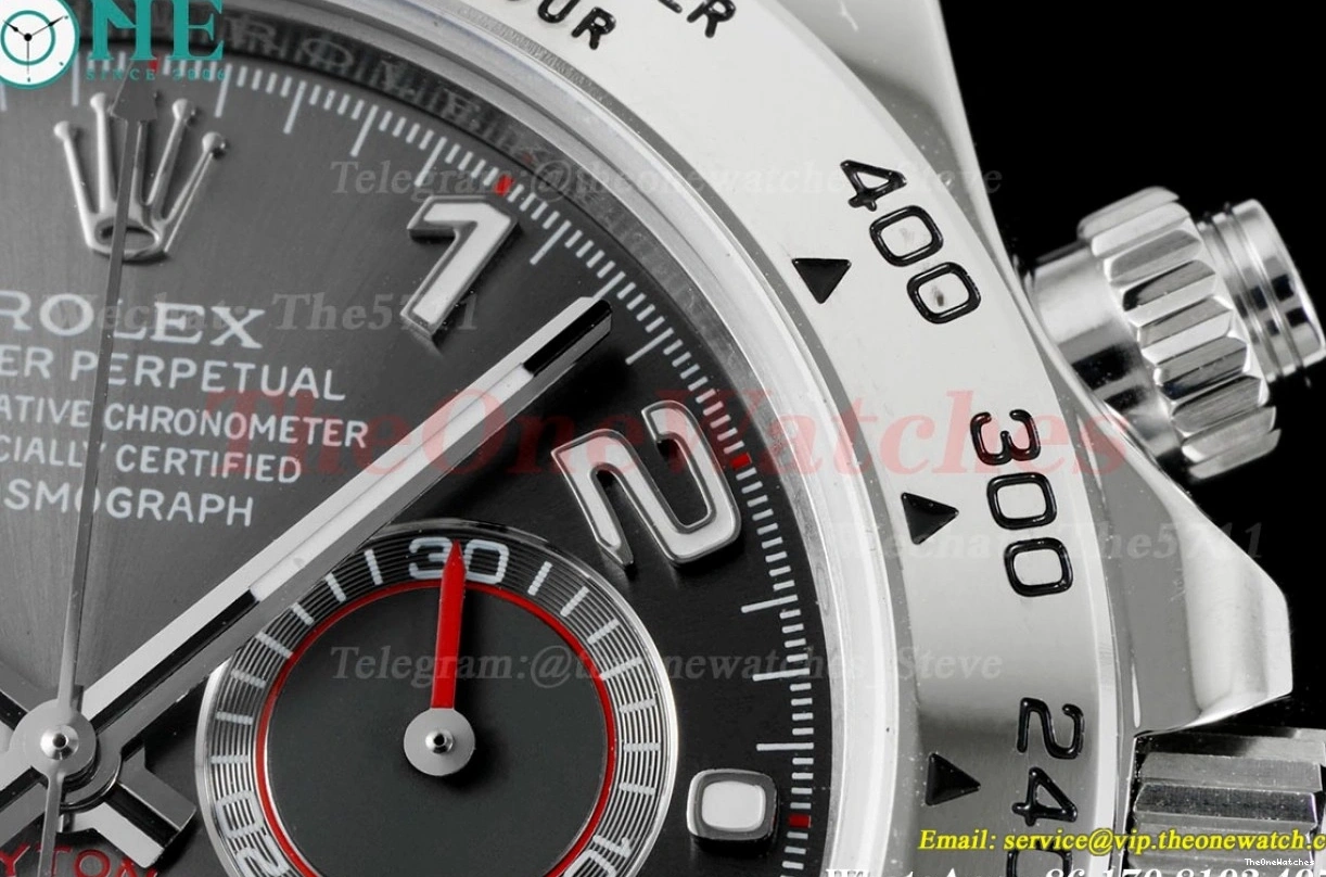 40mm SS Grey SS Daytona Dial A7750 OMF 116509 1227